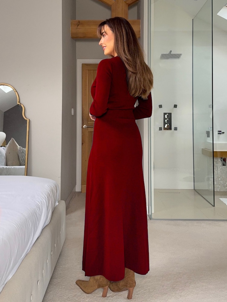 Girl In Mind Valentina Button-Front Maxi Dress - תמונה 2 מתוך 4 Girl In Mind Valentina Button-Front Maxi Dress - תמונה 2 מתוך 4