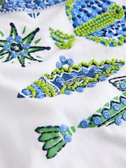 White Fish Graphic Short Sleeve Crew Neck Heavyweight T-Shirt - Image 7 of 8