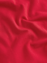 Red Sculpted Short Sleeve T-Shirt - Image 7 of 8