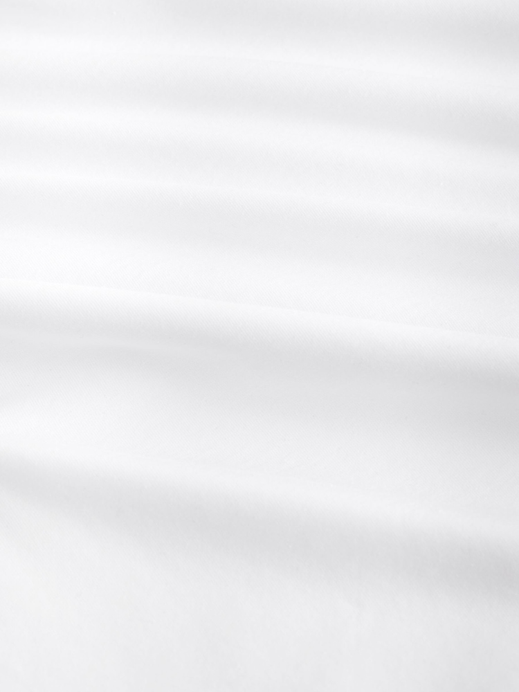 White Sculpted Short Sleeve T-Shirt - Image 2 of 3