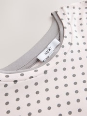 Pink Short Sleeve Layered Crew Neck T-Shirt - Image 7 of 8