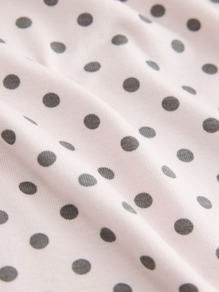 Pink Short Sleeve Layered Crew Neck T-Shirt - Image 8 of 8 Pink Short Sleeve Layered Crew Neck T-Shirt - Image 8 of 8