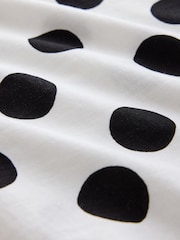 White Polka Dot Cap Short Sleeve T-Shirt - Image 6 of 6