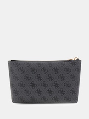 Guess Grey Laurel Ii Slg Wristlet Pouch - Image 2 of 4