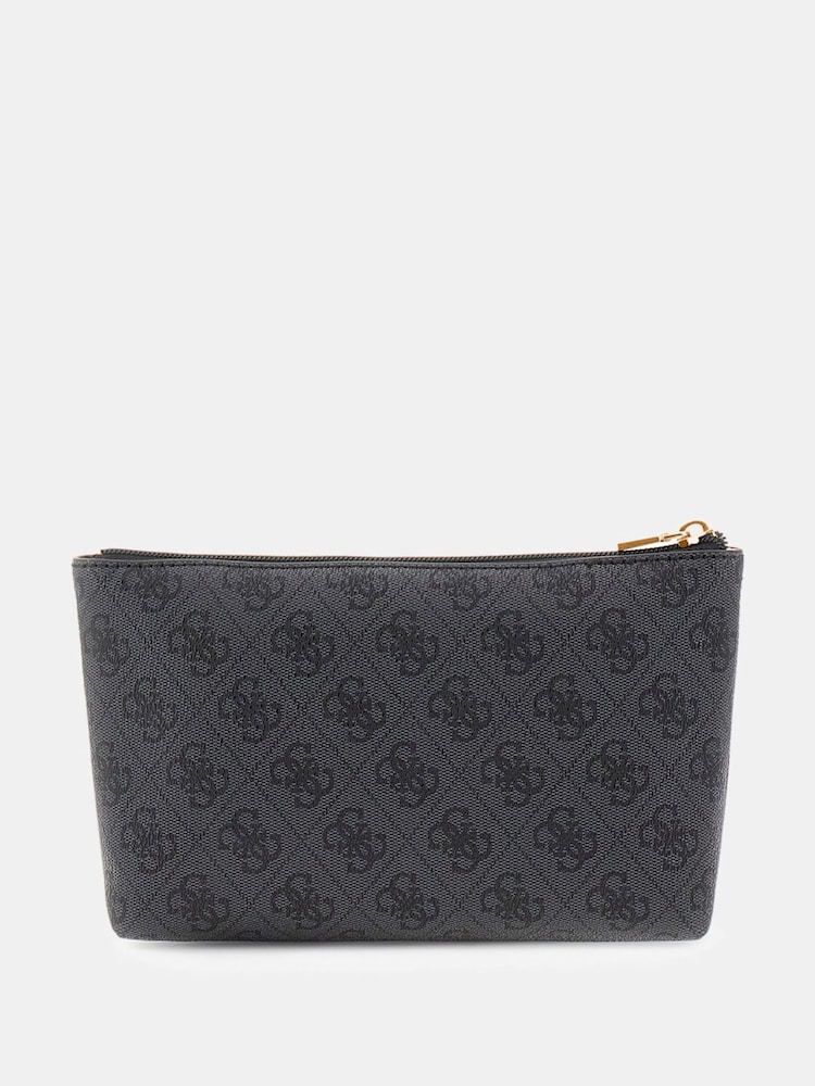Guess Grey Laurel Ii Slg Wristlet Pouch - Image 2 of 4 Guess Grey Laurel Ii Slg Wristlet Pouch - Image 2 of 4