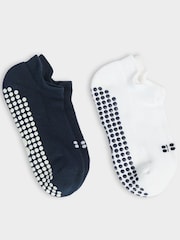 Sweaty Betty Blue Reformer Trainer Gripper Socks 2 Pack - Image 1 of 2