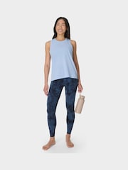 Sweaty Betty Blue Soft Flow Studio Tank - Image 4 of 8