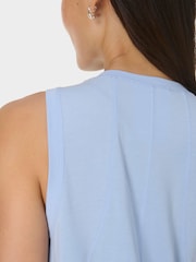 Sweaty Betty Blue Soft Flow Studio Tank - Image 7 of 8
