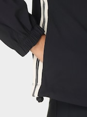 Sweaty Betty Black Explorer Side Tape Zip Trough Midlayer Jacket - Image 2 of 8