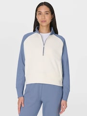 Sweaty Betty Revive Half Zip Sweat Top - Imaginea 1 din 6