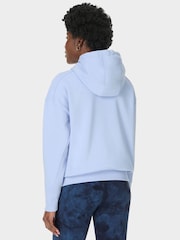 Sweaty Betty Blue Revive Rib Mix Hoodie - Image 2 of 6