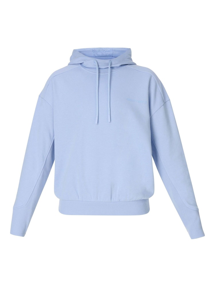 Sweaty Betty Blue Revive Rib Mix Hoodie - Image 6 of 6