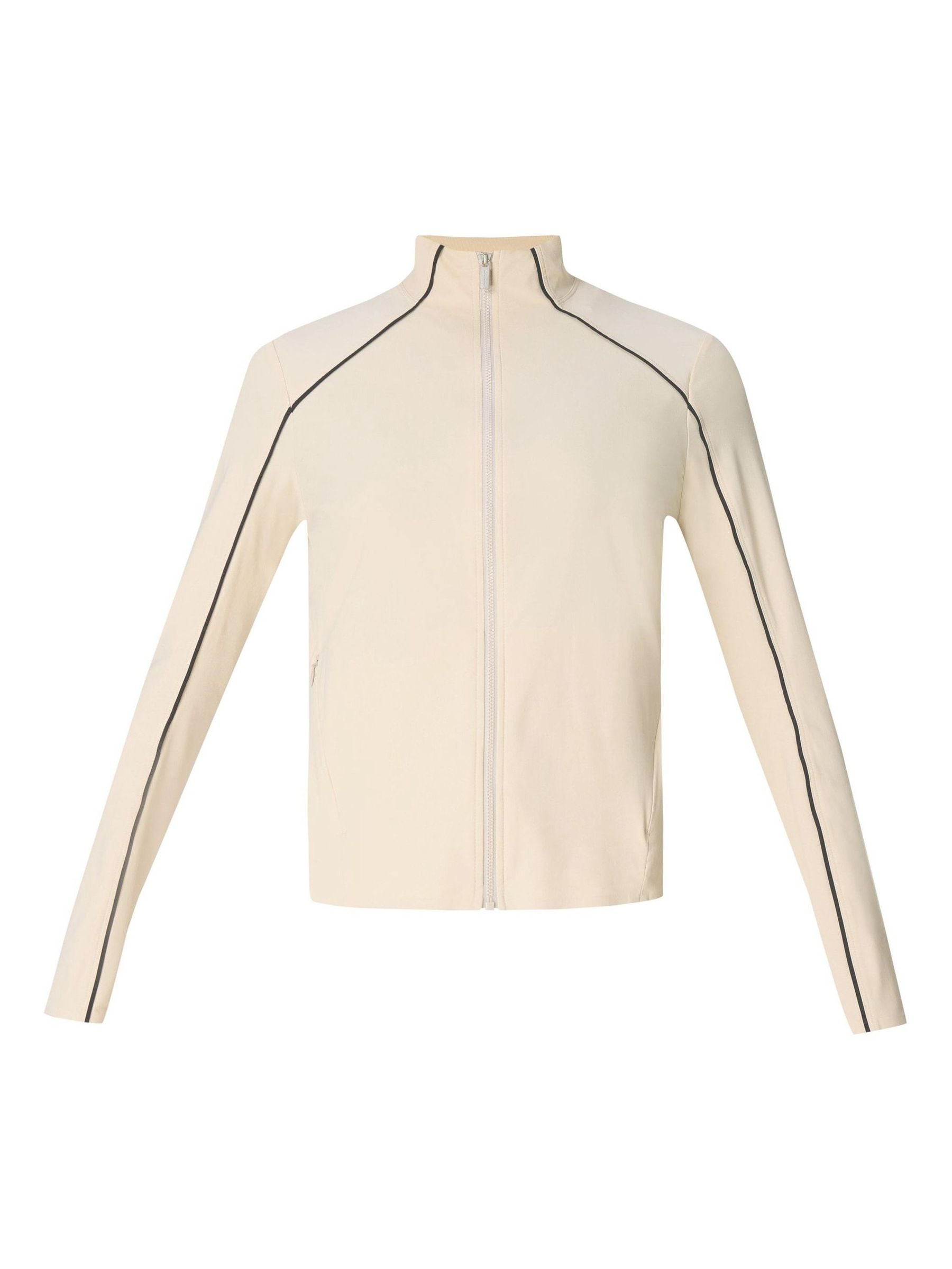 Buy Sweaty Betty Cream Anytime Explorer Zip-Up Jacket from the