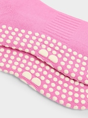 Sweaty Betty Pink Pilates Crew Gripper Socks 2 Pack - Image 3 of 3