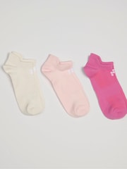 Sweaty Betty Pink Lightweight Trainer Socks 3 Pack - Image 1 of 4