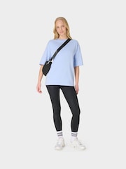 Sweaty Betty Black All Day Embossed Leggings - Image 5 of 8