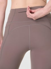 Sweaty Betty Brown Power 7/8 Trio Stripe Workout Leggings - Image 4 of 8