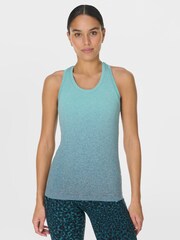 Sweaty Betty Green Athlete Seamless Workout Tank Top - Image 1 of 7