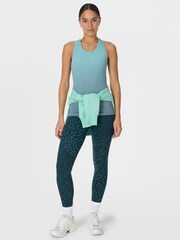 Sweaty Betty Green Athlete Seamless Workout Tank Top - Image 4 of 7