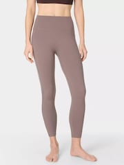 Sweaty Betty Brown Ultimate Studio Ribbed Leggings - Image 1 of 9