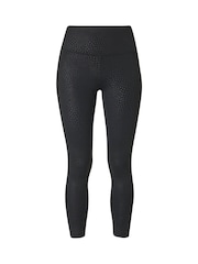 Sweaty Betty Black All Day 7/8 Embossed Leggings - Image 8 of 8