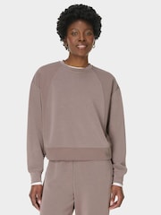 Sweaty Betty Wash Rib Mix Sweatshirt - 圖片 4，共 7
