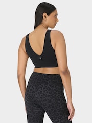 Sweaty Betty Black Ultimate Studio Voop Bra - Image 2 of 5