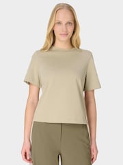 Sweaty Betty Light Green Elevated Cotton Boxy T-Shirt - Image 1 of 6