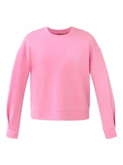 Sweaty Betty Pink Sand Wash Cloud Weight Sweatshirt - Image 7 of 7