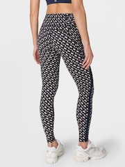 Sweaty Betty Black Power Side Stripe Workout Leggings - Image 2 of 9