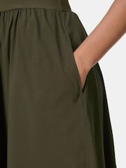 Sweaty Betty Green Explorer Ribbed Racer Dress - Image 4 of 5