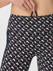 Sweaty Betty Black Power 7/8 Side Stripe Workout Leggings - Image 4 of 10