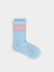 Sweaty Betty Blue Varsity Slogan Socks - Image 1 of 3
