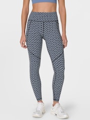 Sweaty Betty Light Blue Power Workout Leggings - Image 1 of 6