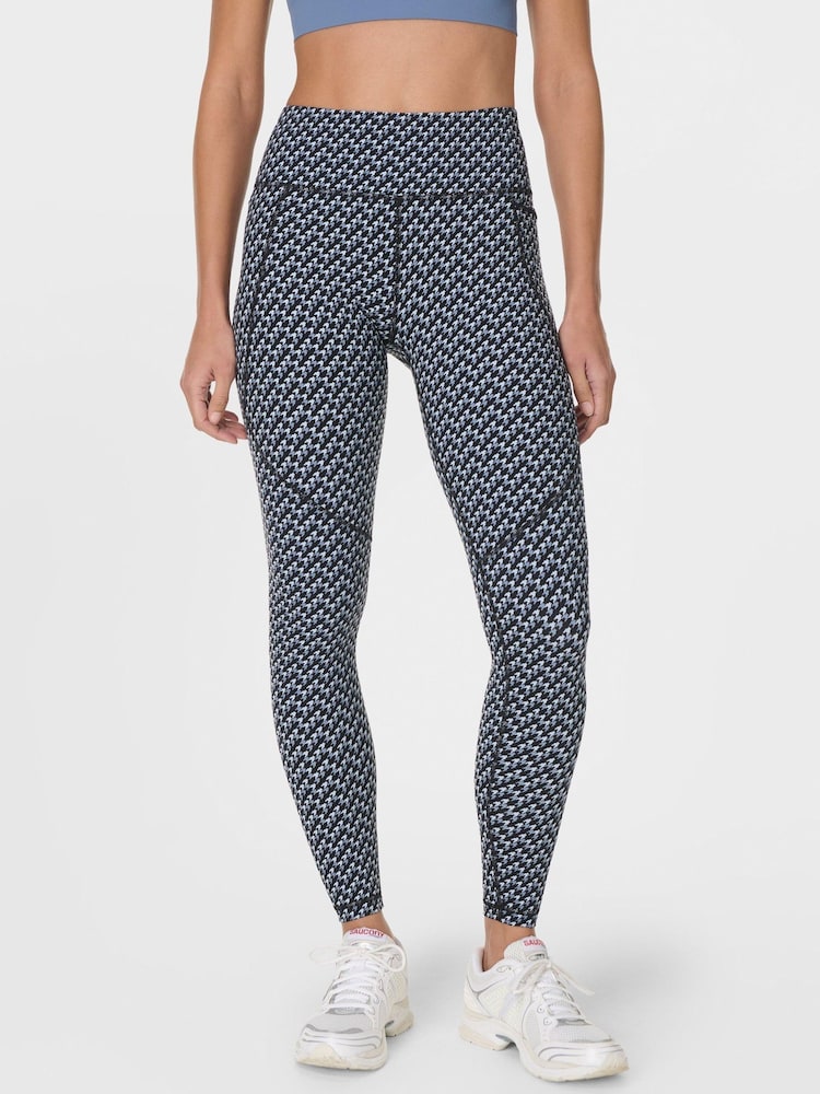 Sweaty Betty Light Blue Power Workout Leggings - Image 1 of 6