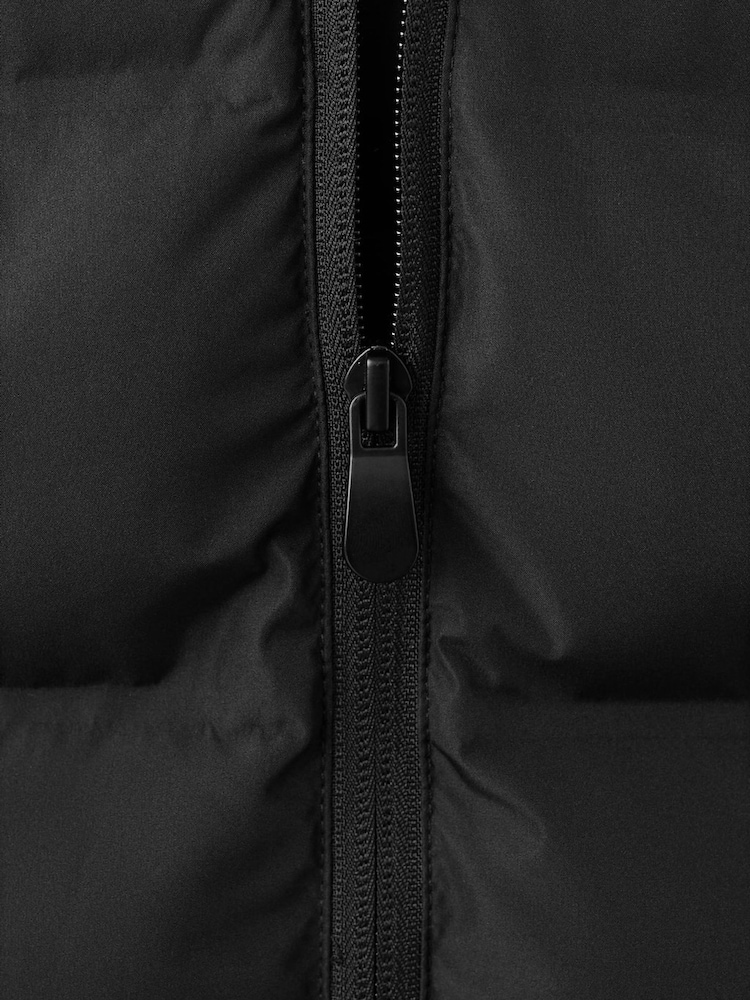 Mango Black Quilted Gilet - Image 3 of 3 Mango Black Quilted Gilet - Image 3 of 3