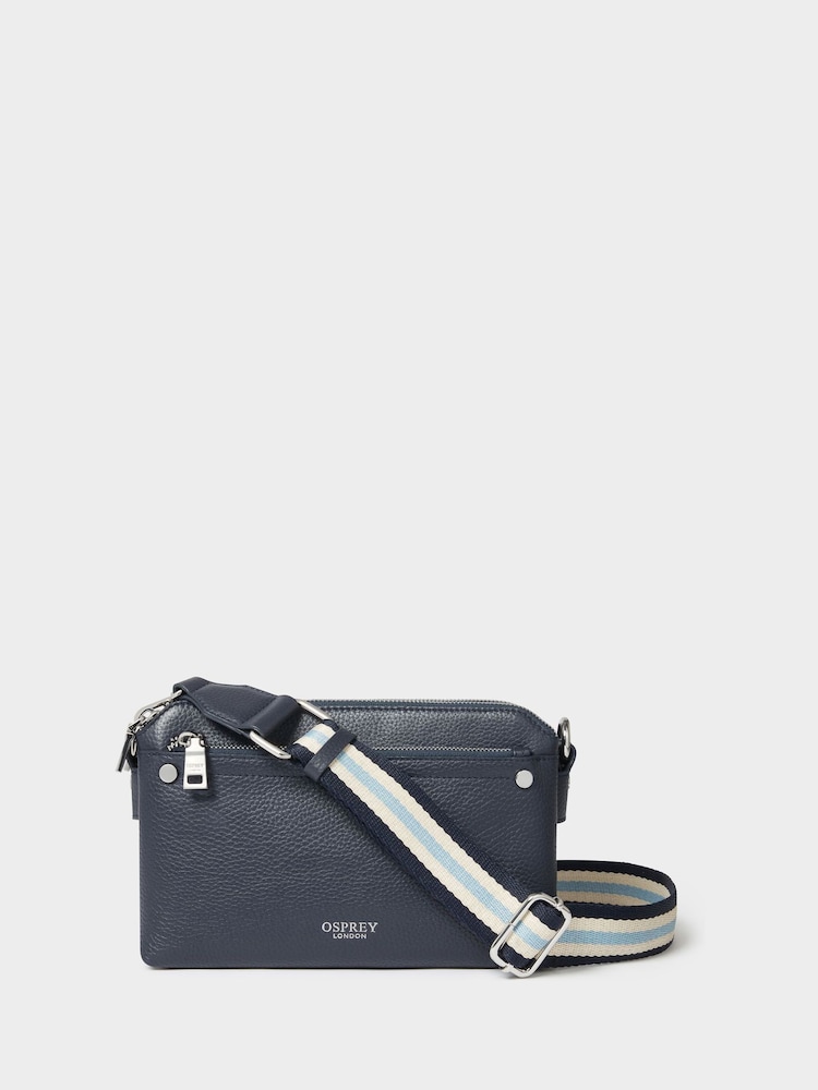 أزرق - حقيبة تعلق حول الجسم جلد The Stella من Osprey London - صورة 1 من 5 أزرق - حقيبة تعلق حول الجسم جلد The Stella من Osprey London - صورة 1 من 5