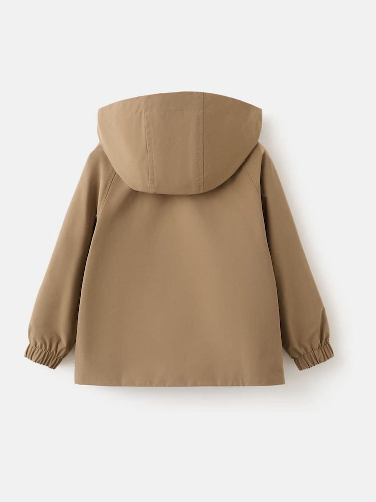 Mango Brown Hooded Parka Jacket - Image 2 of 3