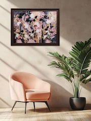 The Art Group Pink The Journey Deepens 5 Framed Canvas - Image 3 of 3