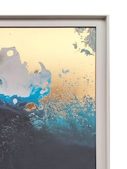 The Art Group Blue Ocean Deep Framed Canvas - Image 2 of 4