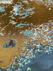 The Art Group Blue Ocean Deep Framed Canvas - Image 3 of 4