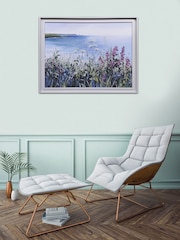 The Art Group Blue Coastal Walk June Framed Canvas - Image 3 of 3