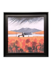 The Art Group Red Loch Erisort Autumn Framed Canvas - Image 1 of 3