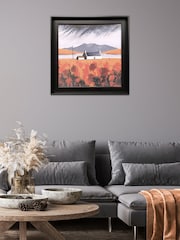 The Art Group Red Loch Erisort Autumn Framed Canvas - Image 3 of 3