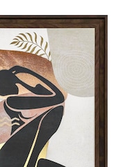 The Art Group Cream Lady Framed Canvas - Image 2 of 3