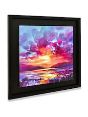 The Art Group Pink Diminuendo Clouds Framed Print - Image 2 of 3