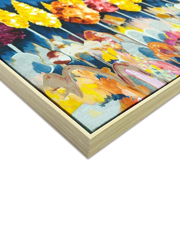 The Art Group Orange Autumn In Bright Framed Canvas - Image 2 of 4