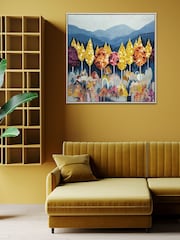 The Art Group Orange Autumn In Bright Framed Canvas - Image 4 of 4