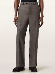 AllSaints Brown Clover Trousers - Image 1 of 6