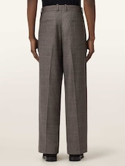AllSaints Brown Clover Trousers - Image 3 of 6